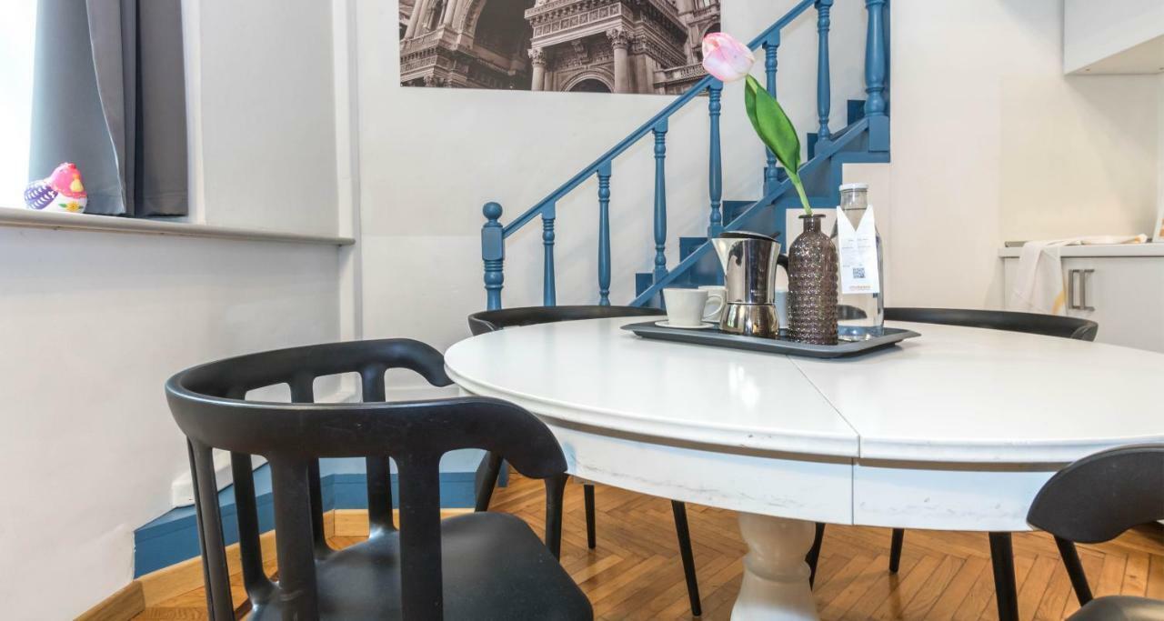 Ferienwohnung Hintown Castle Mansion Mailand Exterior foto